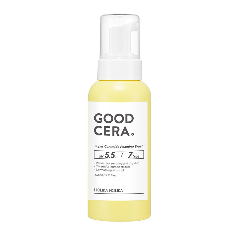 Holika Holika Good Cera Super Ceramide Foaming Wash – valomosios veido putos